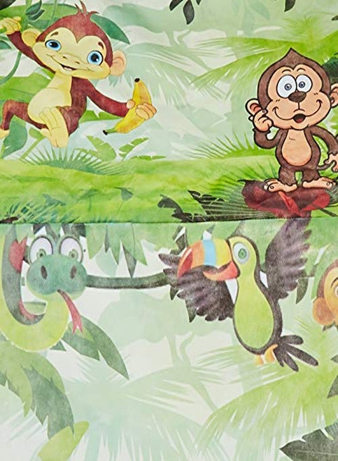 Smart Picks Kid Jungle Themed Tent House with Led Lights,Light Weight,No Tools Required (Size:95 * 75 * 107Cm) - Image 3
